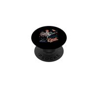 The Only Kung Fu Coq Robot Coq Arts Martiaux Kick PopSockets PopGrip Adhésif