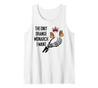 The Only Orange Monarch I Want We Only Need One No Kings USA Débardeur