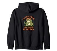 The Only Squat I'm Doing is Diddly Cowboy Frog Sweat à Capuche