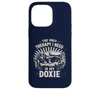 The Only Therapy I Need is My Doxie Teckel Coque pour iPhone 14 Pro Max