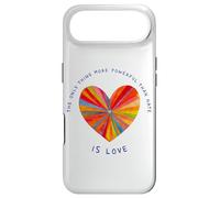 The Only Thing More Powerful Than Hate is Love Coque pour iPhone Air