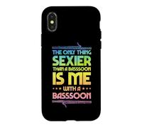The Only Thing Sexy Than A Bassoon is Me with A Bassoon Coque pour iPhone X/XS
