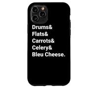 The Only Way to Eat Wings Funny Buffalo Chicken Wing Coque pour iPhone 11 Pro