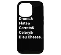 The Only Way to Eat Wings Funny Buffalo Chicken Wing Coque pour iPhone 13 Pro