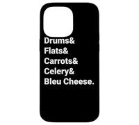 The Only Way to Eat Wings Funny Buffalo Chicken Wing Coque pour iPhone 14 Pro Max