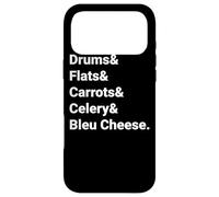 The Only Way to Eat Wings Funny Buffalo Chicken Wing Coque pour iPhone 17 Pro Max
