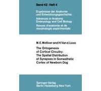 The Ontogenesis Of Cortical Circuitry: The Spatial Distribution Of Synapses In Somesthetic Cortex Of Newborn Dog