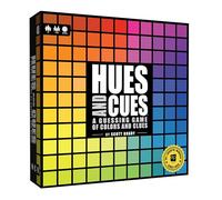 The OP Usaopoly | Jeu de société Hues and Cues en Anglais pour Toute la Famille | Jeu de fête pour 3 à 10 Joueurs | À Jouer avec des Amis et en Famille | Devinez la Couleur pour Gagner Le Jeu