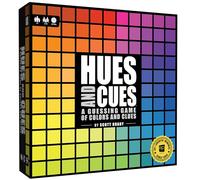 The OP Usaopoly | Jeu de société Hues and Cues en Anglais pour Toute la Famille | Jeu de fête pour 3 à 10 Joueurs | À Jouer avec des Amis et en Famille | Devinez la Couleur pour Gagner Le Jeu