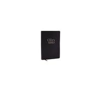 The Open Bible: Read And Discover The Bible For Yourself (Nkjv, Black Leathersoft, Red Letter, Comfort Print)