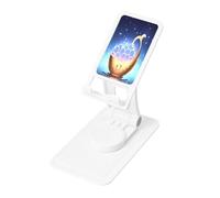 The orb of Dreams Support de téléphone réglable pour iPhone et tous les téléphones, rotation à 360°, pliable intégré, base carrée