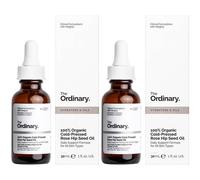 The Ordinary. 100% Organic Cold-Pressed Rose Hip Seed Oil Huile Pour La Peau 2x30 ml
