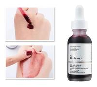 The Ordinary Peeling Solution Exfoliant Visage 10 Minutes Aha Ordinaire 30% + Bha 2% 30ml Sérum Pour Le Visage Enlever L'acné