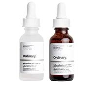 The Ordinary The New Ordinary Lot de 2 paquets de niacinamide 10 % + Zinc 1 % et solution de caféine 5 % + Sérum de contrôle de l'huile EGCG 30 ml