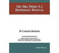 The Org Mode 9.2 Reference Manual