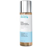 The Organic Pharmacy Essence de nuit exfoliante à la rose, 150 ml - Exfolie doucement, améliore l'élasticité de la peau et hydrate, avec des acides de fruits, de la gluconolactone, du rétinol, H.A