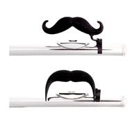 The Original Flute-stache 2.0 Lot de 2 moustaches à clipser pour flûte, XL et guidon, par Brasstache
