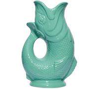 The Original Gluggle Jug - Carafe à glug en forme de poisson - Pichet décoratif pour eau, cocktail, vin et gin - 22 cm 0,6 l - Fabriqué à la main en Grande-Bretagne