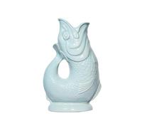 The Original Gluggle Jug - Pichet d'eau de Nil Glug Glug en forme de poisson - Pichet décoratif pour eau, cocktail, vin et gin, carafe ou vase - Fabriqué à la main en Grande-Bretagne - 28 cm 1,4 l