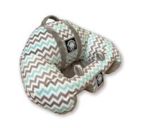 The Original Hugaboo Fauteuil pour bébé Motif chevrons bleus 2ème édition