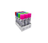 The Original Silly String ! Silly String Lot de 12 boîtes de fête Couleurs assorties 85 g La seule vraie fête dans une boîte