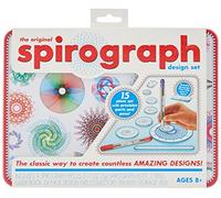 The Original Spirograph- Papeterie et Autocollants pour Enfants, 8056379008958, Multicolore, 16 x 21.5 x 2 cm,Spirograph The Original Design Lot de 36 pièces de mastic et 24 feuilles de papier design