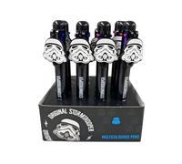 Puckator The Original Stormtrooper Stylo multicolore avec breloque - Excellent cadeau pour les étudiants de la part des enseignants - Stylo multicolore - Cadeau de fin de trimestre pour les élèves -