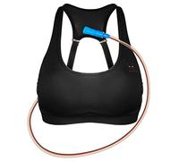 The Original WineRack Flasque pour soutien-gorge alcoolisé - Design réglable - Peut contenir 750 ml d'alcool (noir, taille L)