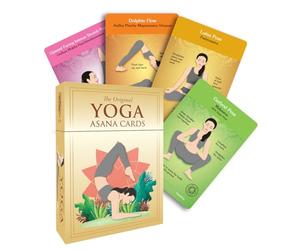 The Original Yoga Asana Cards - Deck d'Entraînement Avec Plus de 120 Poses - Séquençage Avec Queues et Noms en Sanskrit Pour Débutants et Enseignants - Cadeau