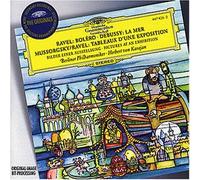 Boléro Maurice Ravel (Compositeur), Modeste Petrovitch Moussorgski (Compositeur), Claude Debussy (Compositeur), Herbert Von Karajan (Chef d'orchestre), Berliner Philharmoniker (Formation)