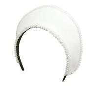 The Other Boleyn Mary Anne Boleyn Chapeau Tudor Elizabéthain Bandeau Accessoires de cosplay (Style 3, Beige)