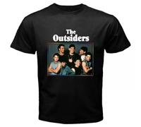 The Outsiders 80's Drama Movie Men's Black T-Shirt Size S-5XL