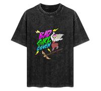The Owl House Owl Cat Animal Men's T-Shirt Unisex Black Men Tees M