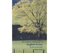 The Oxford Anthology Of English Poetry – Volume II: Blake to Heaney – Oxford University Press