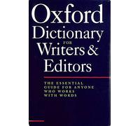 The Oxford Dictionary for Writers and Editors