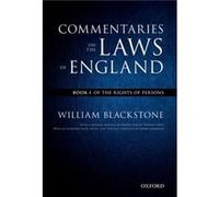 The Oxford Edition of Blackstones Commentaries on the Laws of England by William Blackstone Other Book Inconnu (Auteur)
