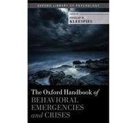 The Oxford Handbook of Behavioral Emergencies and Crises by Phillip M. Kleespies Hardcover Book Phillip M. Kleespies (Auteur)