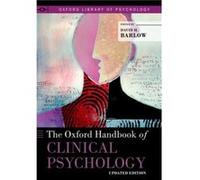 The Oxford Handbook of Clinical Psychology by Edited by David H Barlow Paperback Book Edited by David H Barlow (Auteur)