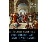 The Oxford Handbook Of Corporate Law And Governance