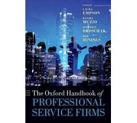 The Oxford Handbook Of Professional Service Firms