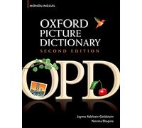 The Oxford Picture Dictionary: Monolingual