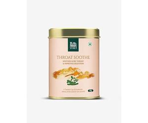 The Pahadi Story Throat Soothe Green Tea 40gm 100% Natural Himalayan Green Tea Whole Leaves blended with Licorice & Ginger Eases Pricky Sore Throat and Improves Digestion