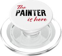 The Painter is Here - Drôle PopSockets PopGrip pour MagSafe