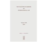 The Palestine Yearbook Of International Law (2018)