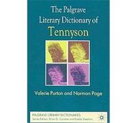 The Palgrave Literary Dictionary of Tennyson, Palgrave Literary Dictionaries Norman Page, Valerie Purton (Auteur)