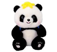 The Pandy - Emotional Healing on Demand, jouet de panda doux de 35 cm avec un sac à dos, un animal en peluche émotionnel ultra-doux pour le soulagement et le confort du stress, pour le sommeil (01)