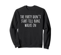 The Party Don't Start Till Rani Walks in Sweatshirt
