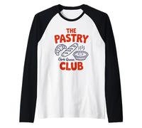 The Pastry Club Carb Queen Design de pâtisserie Amusant Manche Raglan