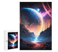 The Path to Galaxy : Décoration Intérieure De Saison, 1000 PCS Puzzle pour Adultes - À Assembler, Encadrer Et Exposer