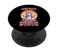 The Path To Inner Peace Begins With Four Words - PopSockets PopGrip Adhésif